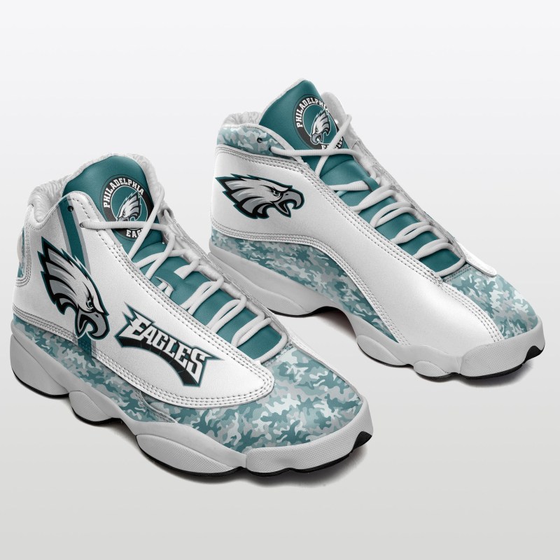 Philadelphia Eagles Air JD13 Sneakers