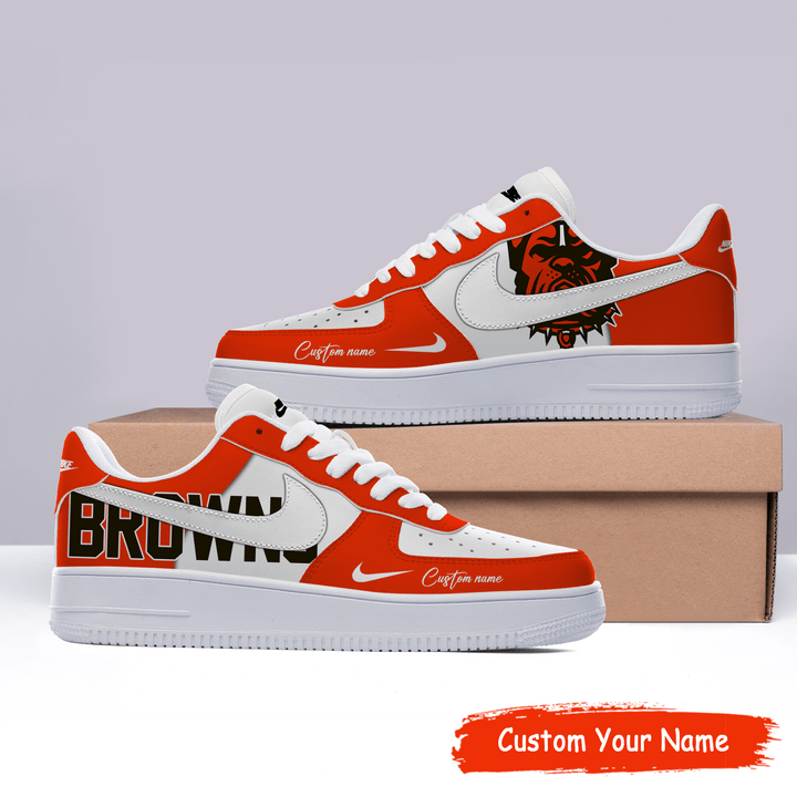 Cleveland Browns Custom Name Shoes