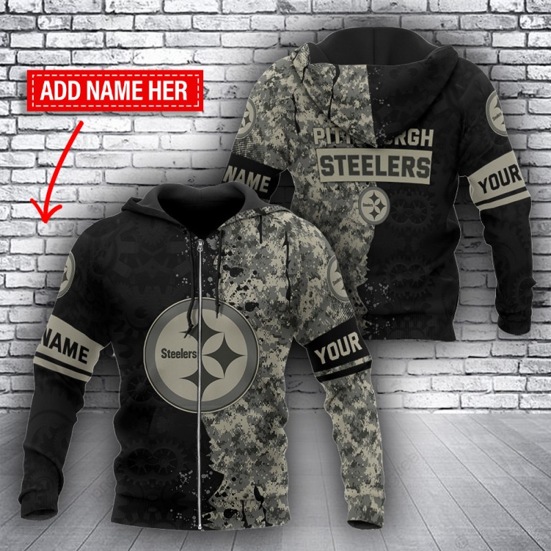 Pittsburgh Steelers Personalized Hoodie