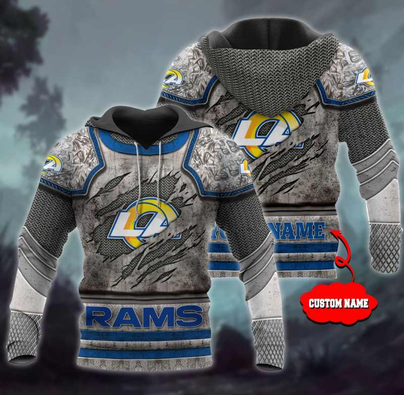 Los Angeles Rams Personalized Sweater 1