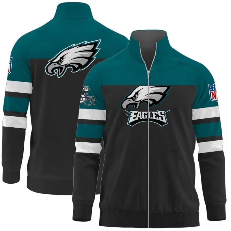 Philadelphia Eagles Premium Stand Collar Jacket