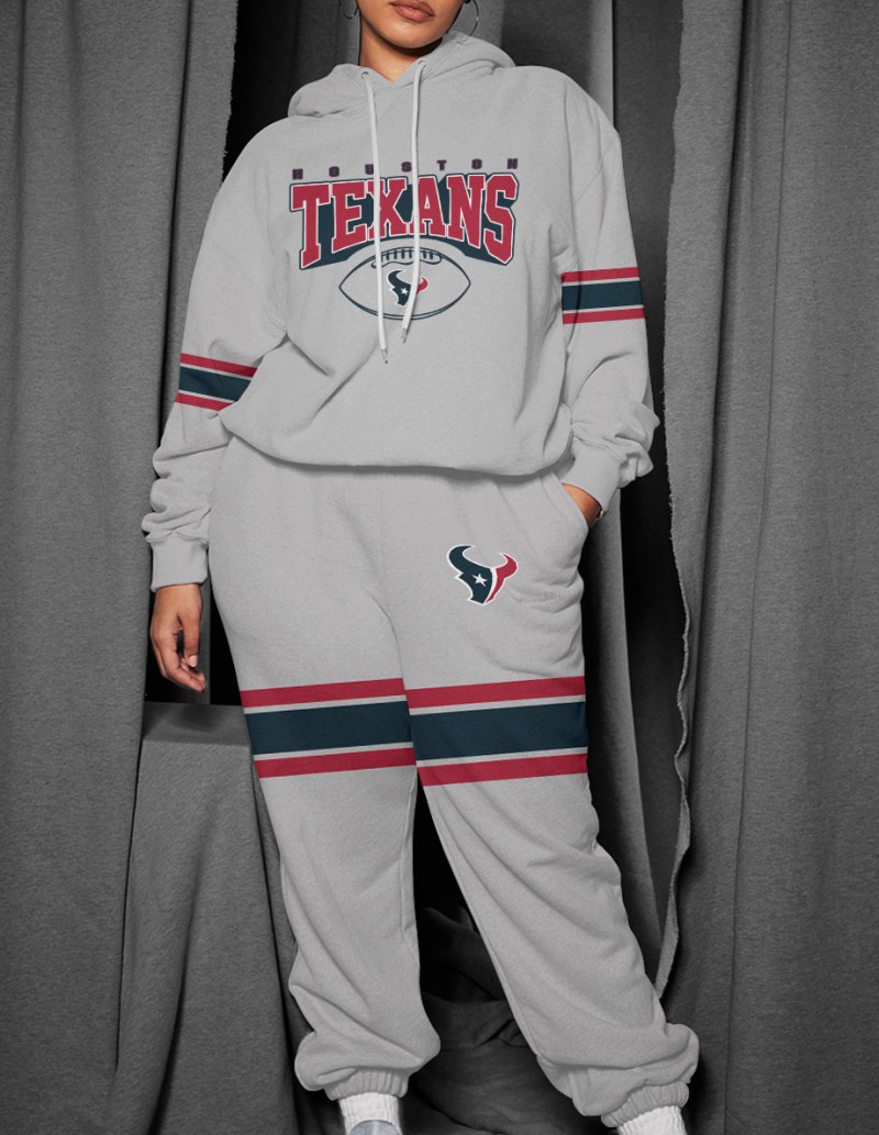 Houston Texans Combo Pullover Hoodie and Sweatpants