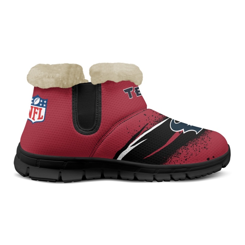 Houston Texans Comfy Winter Snow Boots