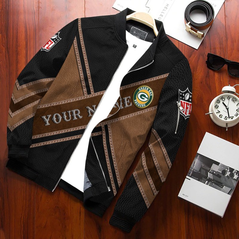 Green Bay Packers Personalized Bomber Jacket