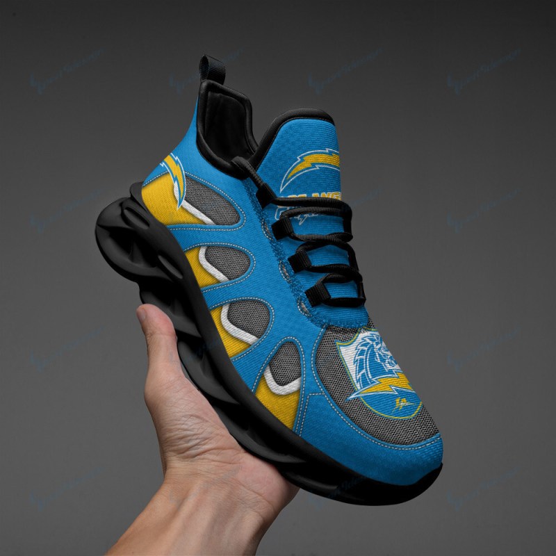 Los Angeles Chargers Yezy Running Sneakers SPD77