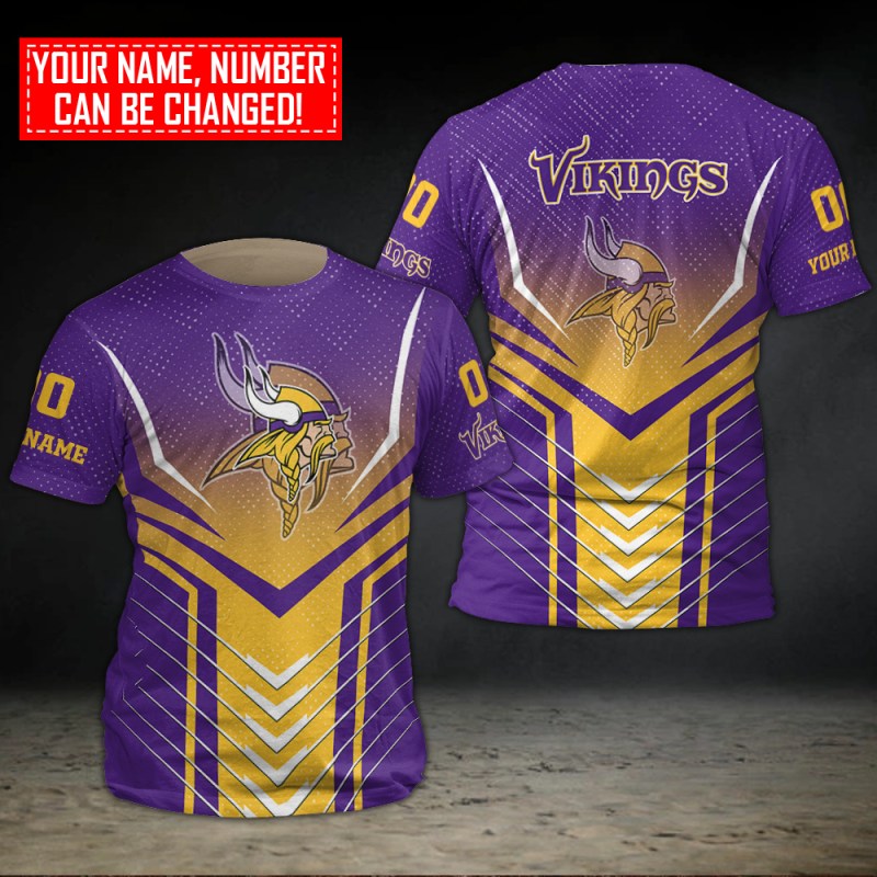 Minnesota Vikings Personalized T-Shirt