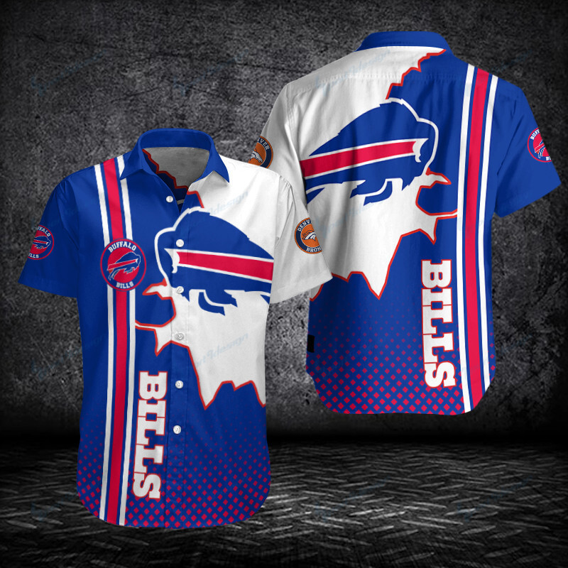 Buffalo Bills Button Shirt Sizing Chart