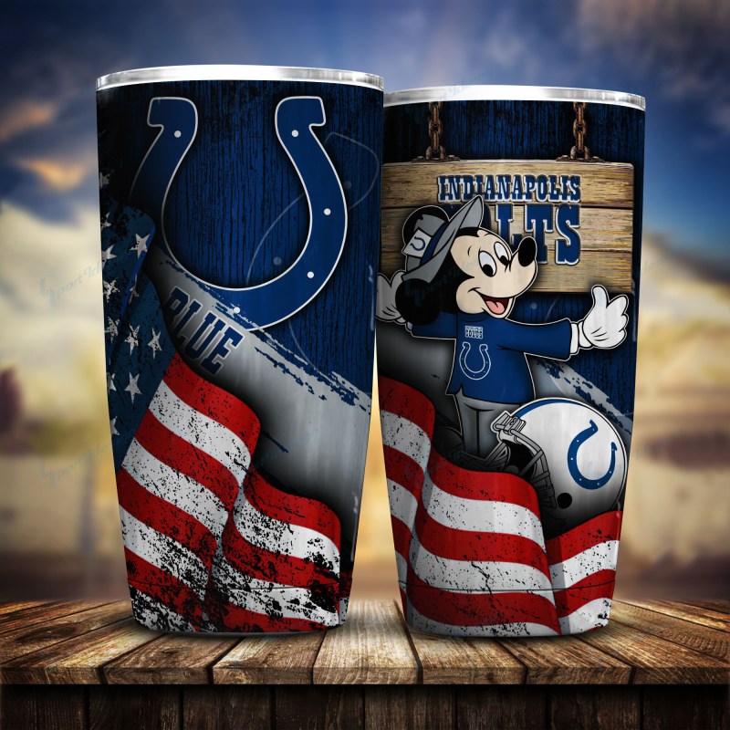 Indianapolis Colts Tumbler Detail