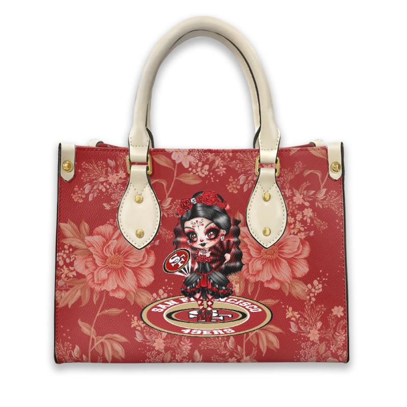 San Francisco 49ers Leather Hand Bag