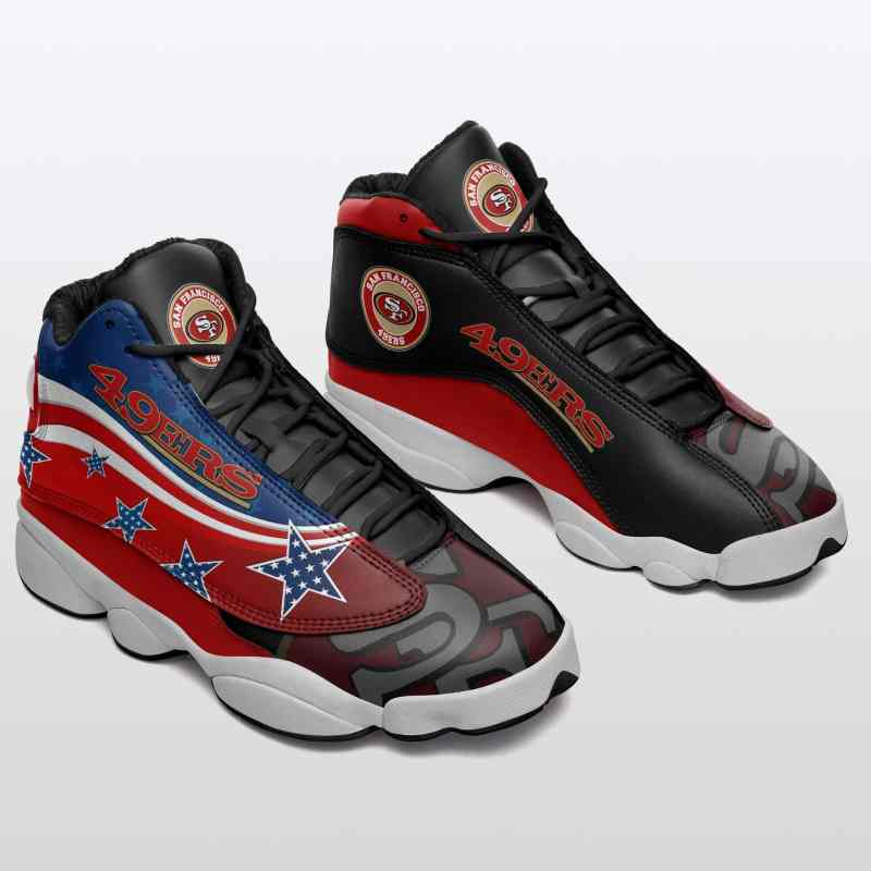 San Francisco 49ers Air JD13 Sneakers