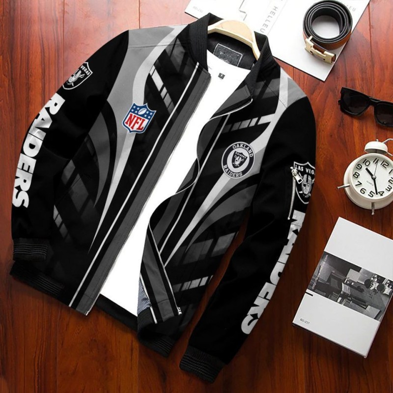 Las Vegas Raiders Bomber Jacket