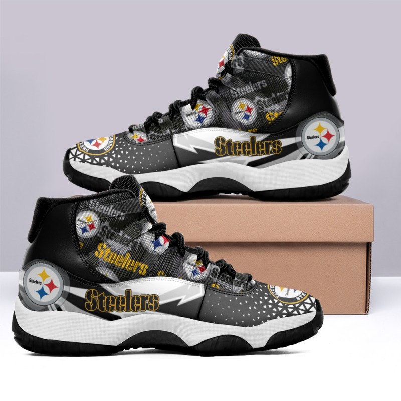 Pittsburgh Steelers AJD11 Sneakers Lifestyle View