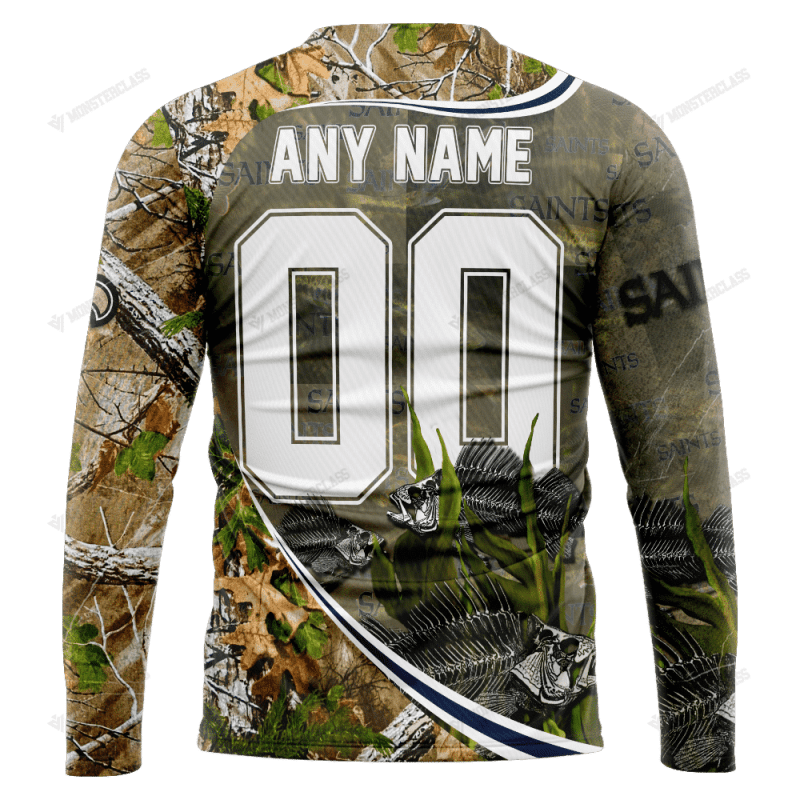New Orleans Saints Limited Edition All Over Print Hoodie Sweatshirt - Close Up