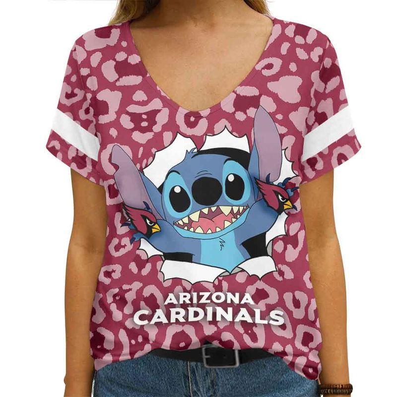 Arizona Cardinals Women's V-Neck T-Shirt