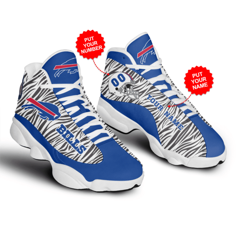 Buffalo Bills Personalized AJD13 Sneakers