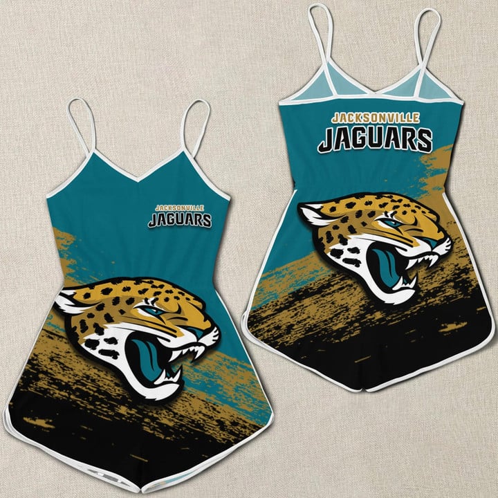 Jacksonville Jaguars Women Romper Jumpsuit