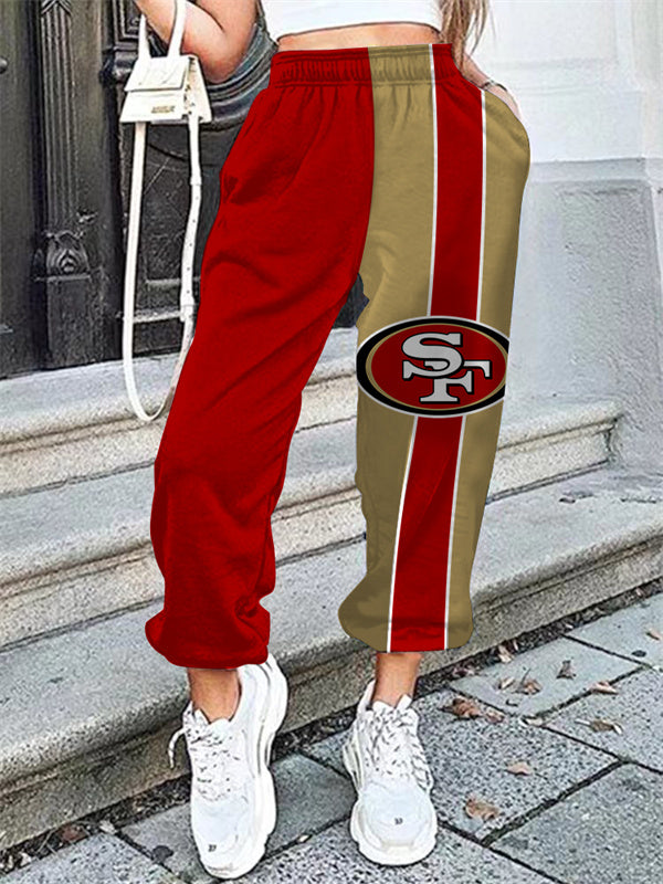 San Francisco 49ers 3D Printed Pocket Sweatpants