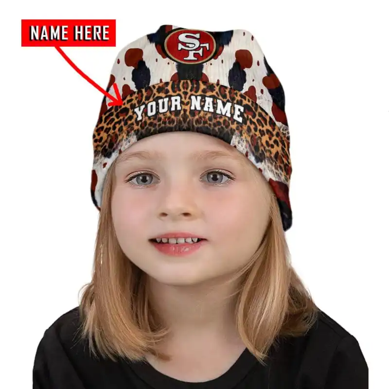 San Francisco 49ers Personalized Wool Beanie