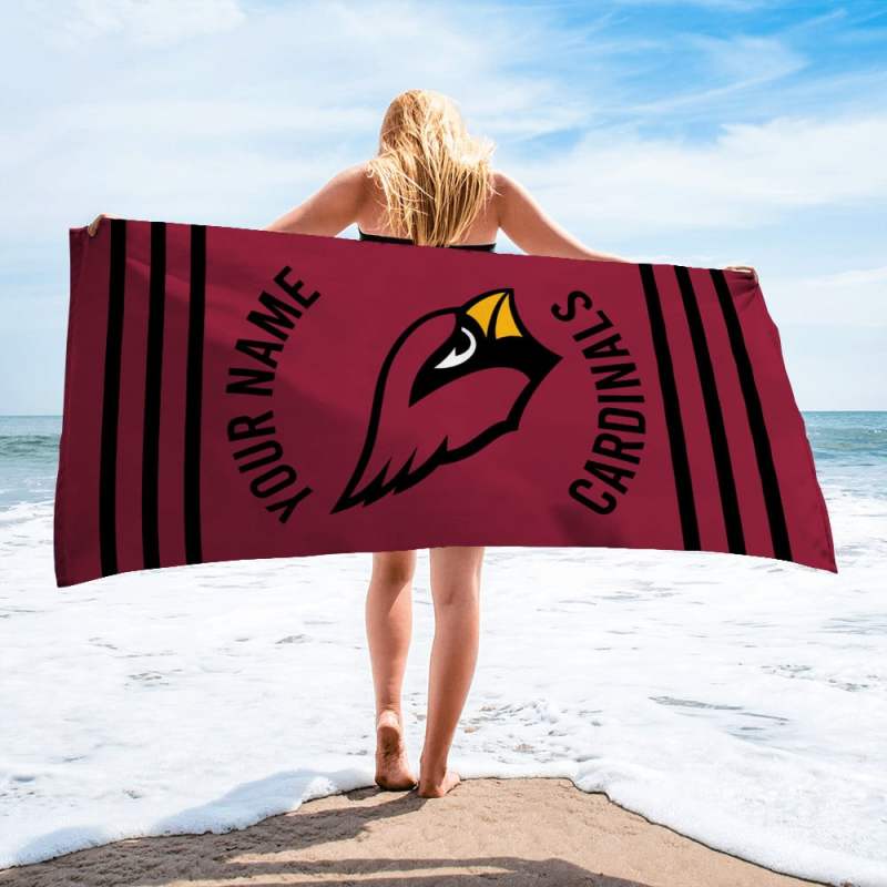 Arizona Cardinals Beach Towel 4