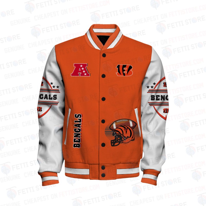 Cincinnati Bengals Varsity Jacket 2