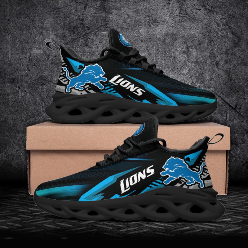 Detroit Lions Yezy Running Sneakers