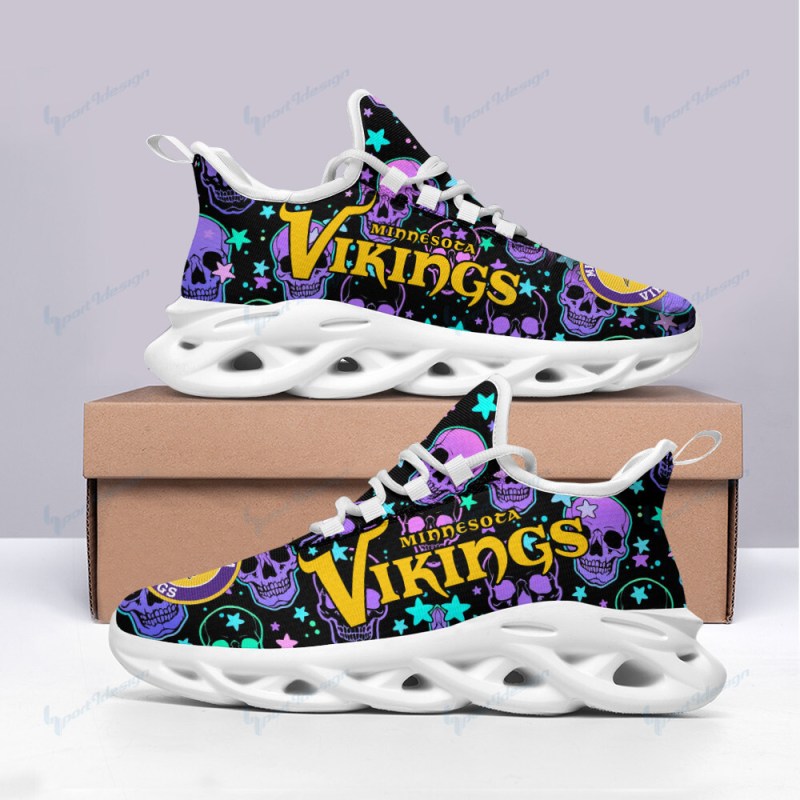 Minnesota Vikings Yezy Running Sneakers
