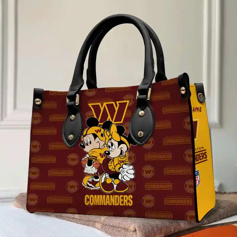 Washington Commanders Hand Bag Mockup
