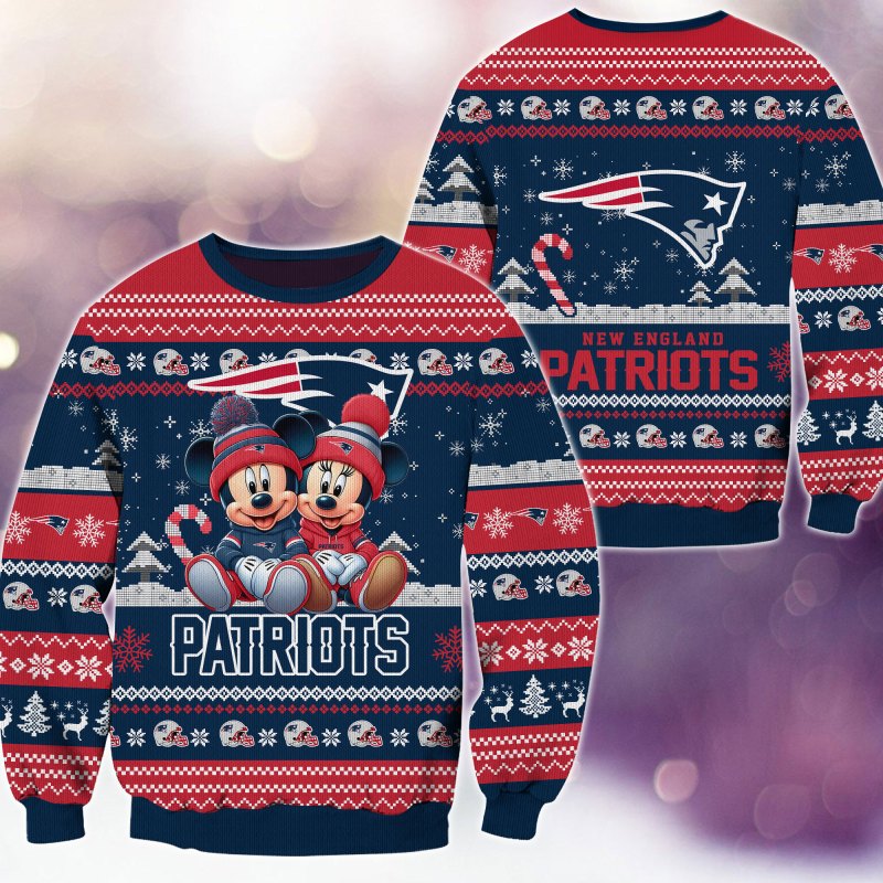 New England Patriots Ugly Christmas Sweater