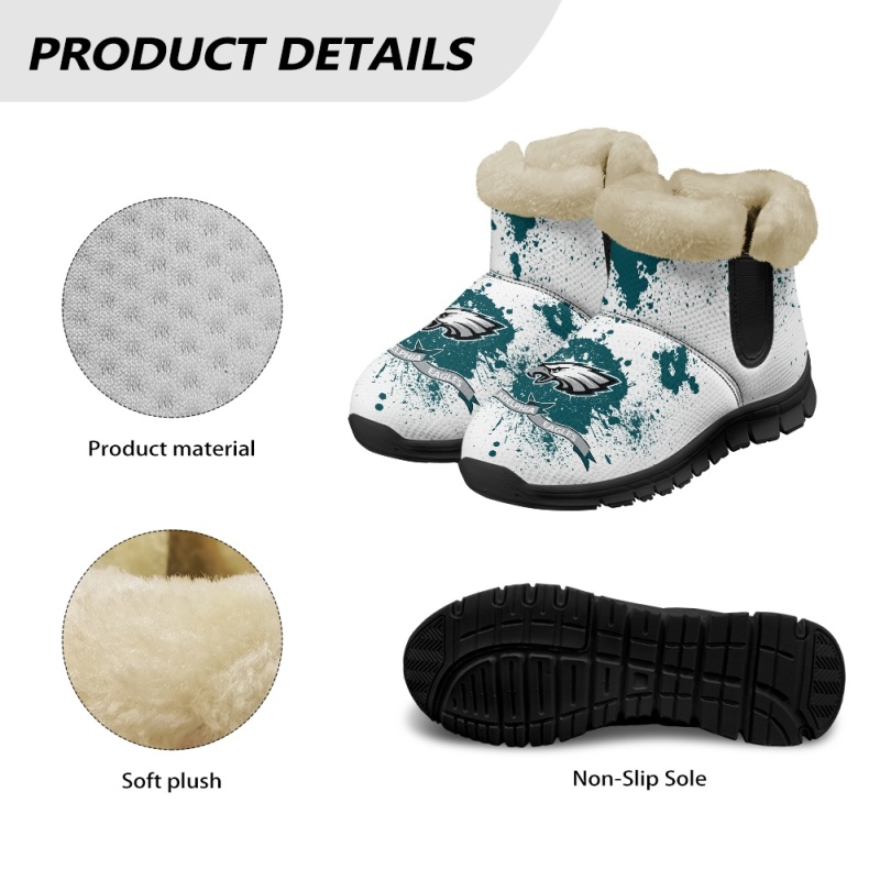Philadelphia Eagles Snow Boots 6