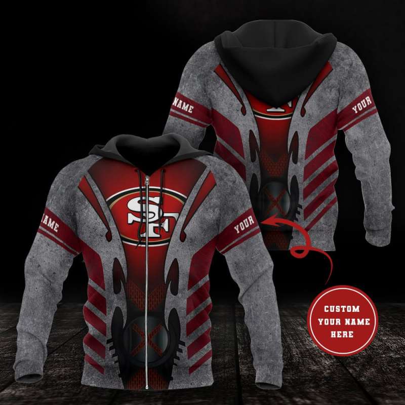 San Francisco 49ers Personalized Hoodie