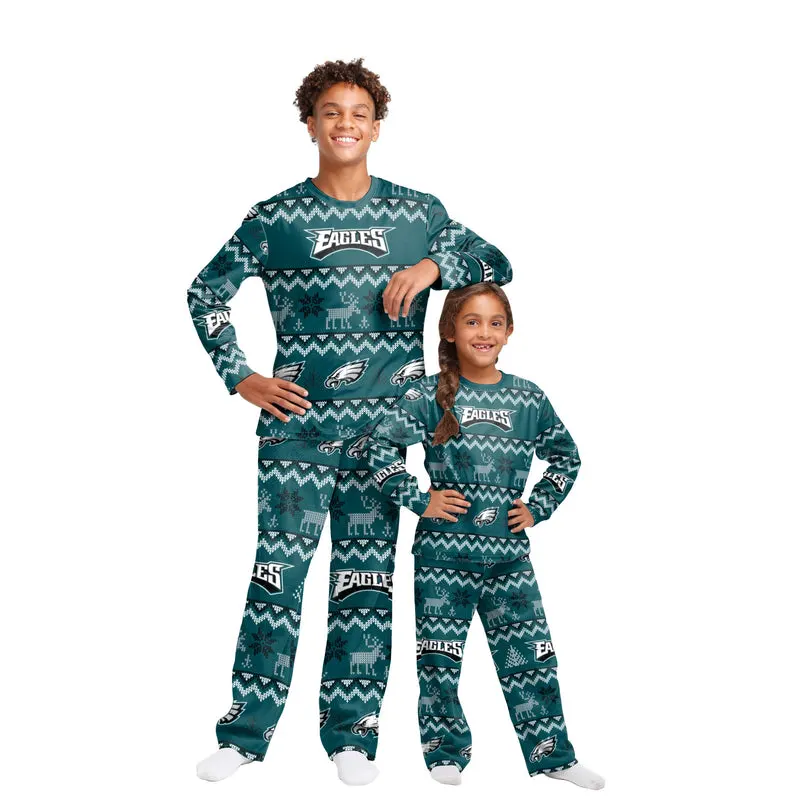 Philadelphia Eagles Family Holiday Pajamas Image 4