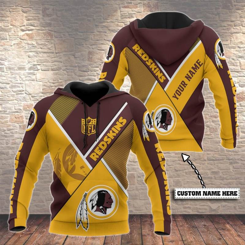 Washington Redskins Personalized Hoodie
