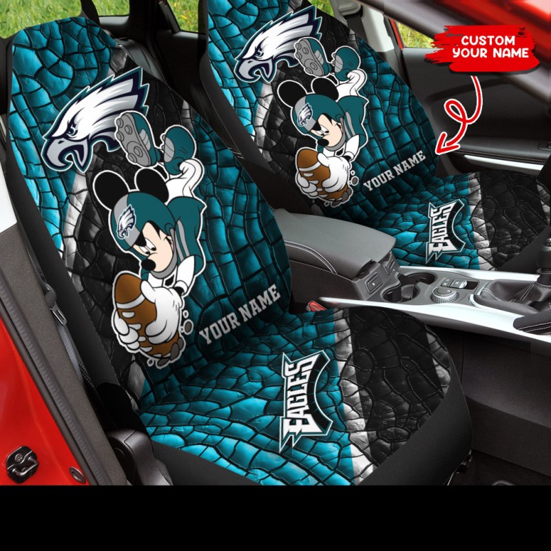 Philadelphia Eagles Custom Car Seat Covers