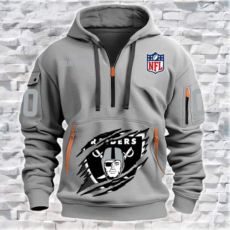 Las Vegas Raiders Hoodie Detail