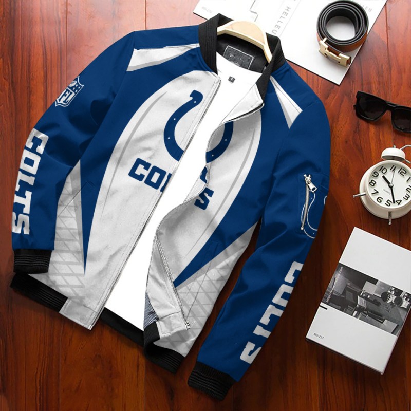 Indianapolis Colts Bomber Jacket - View 1