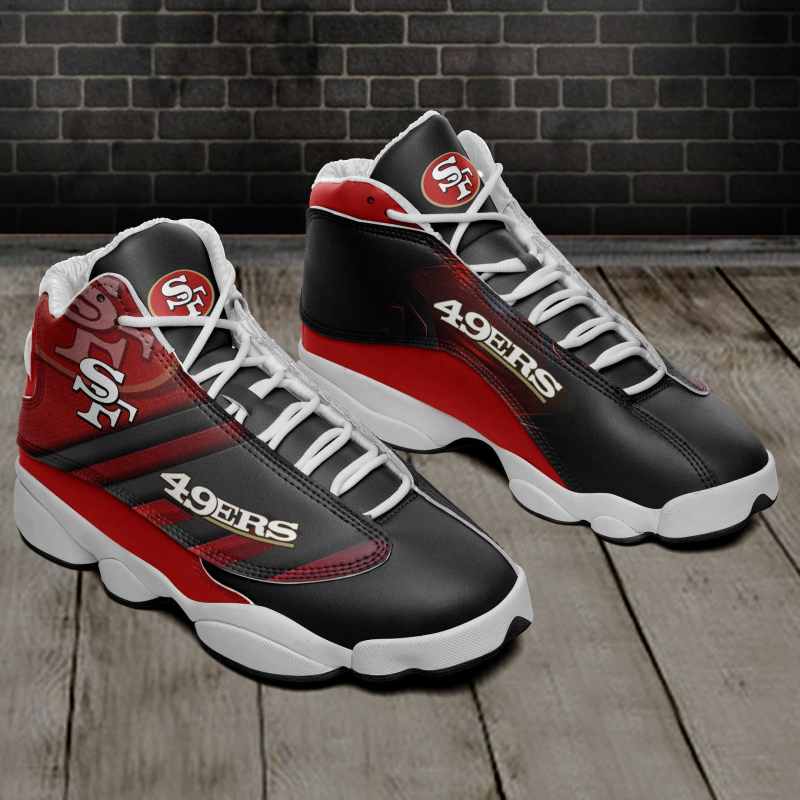 San Francisco 49ers Air JD13 Sneakers