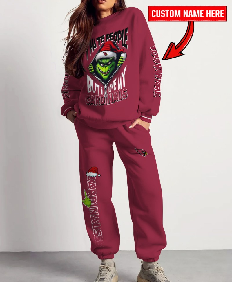 Arizona Cardinals Combo Unisex Sweatshirt and Sweatpants