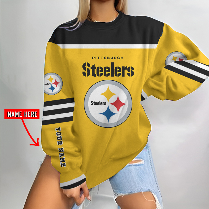 Pittsburgh Steelers Personalized Round Neck Sweatshirt