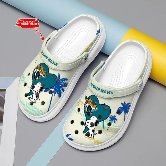 Jacksonville Jaguars Clog - NFL Personalized Gear