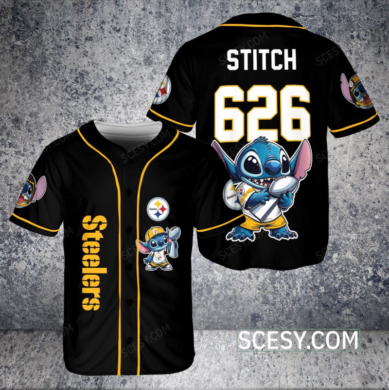 Pittsburgh Steelers Baseball Jersey
