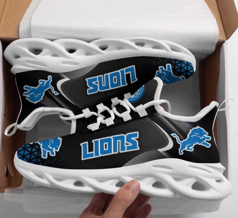 Detroit Lions Yezy Running Sneakers