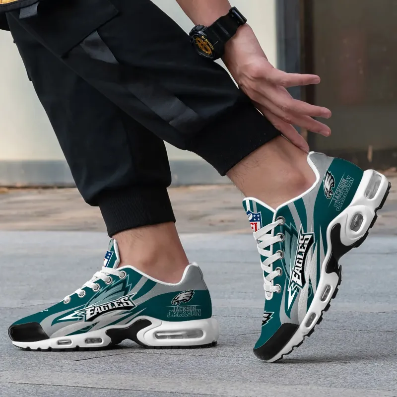Philadelphia Eagles Personalized Plus T-N Youth Sneakers