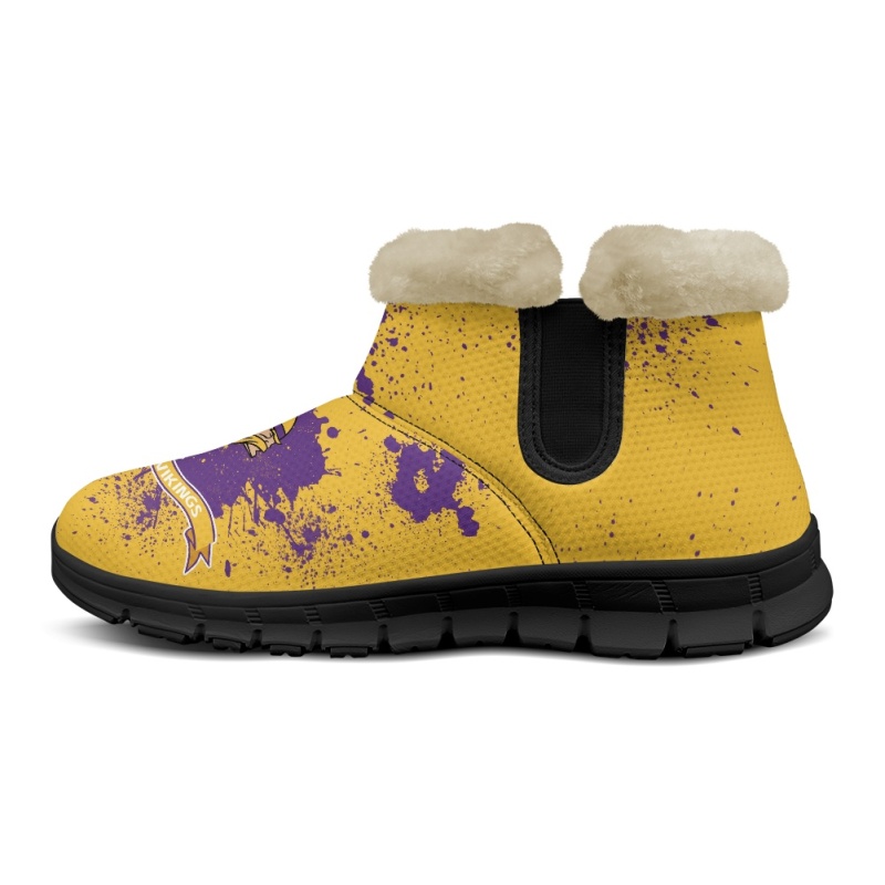 Minnesota Vikings Snow Boots with Logo