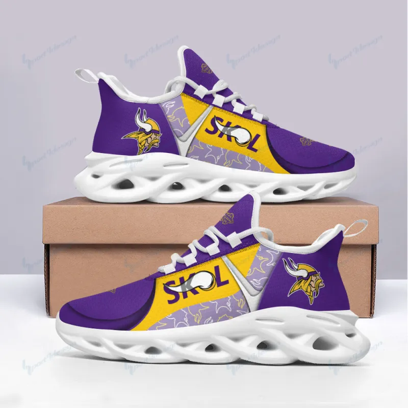 Minnesota Vikings Yezy Running Sneakers