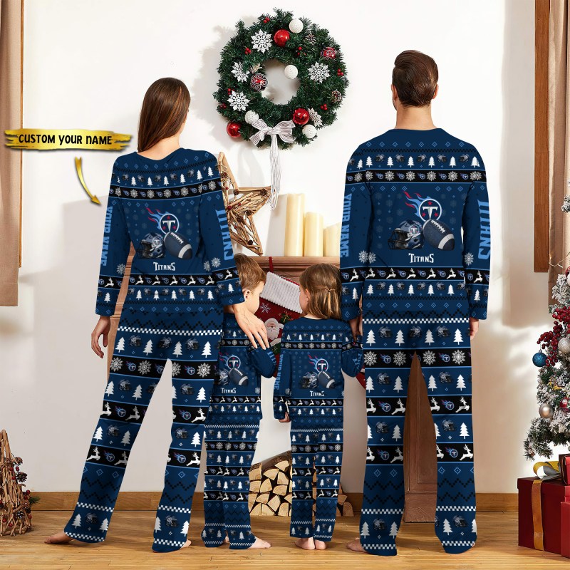 Tennessee Titans Pajamas Set Image 2