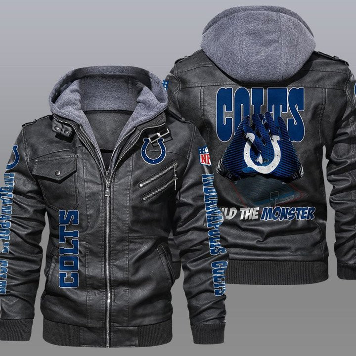 Indianapolis Colts Leather Jacket