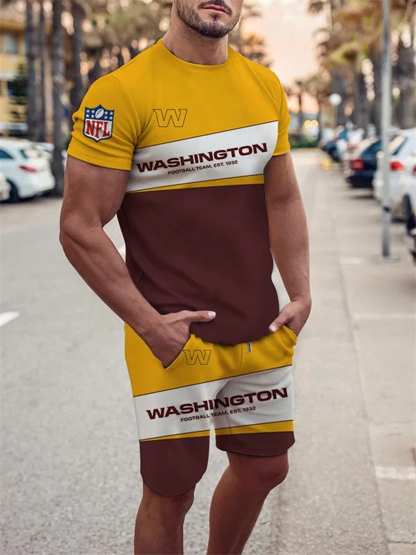 Washington Commanders T-Shirt and Shorts
