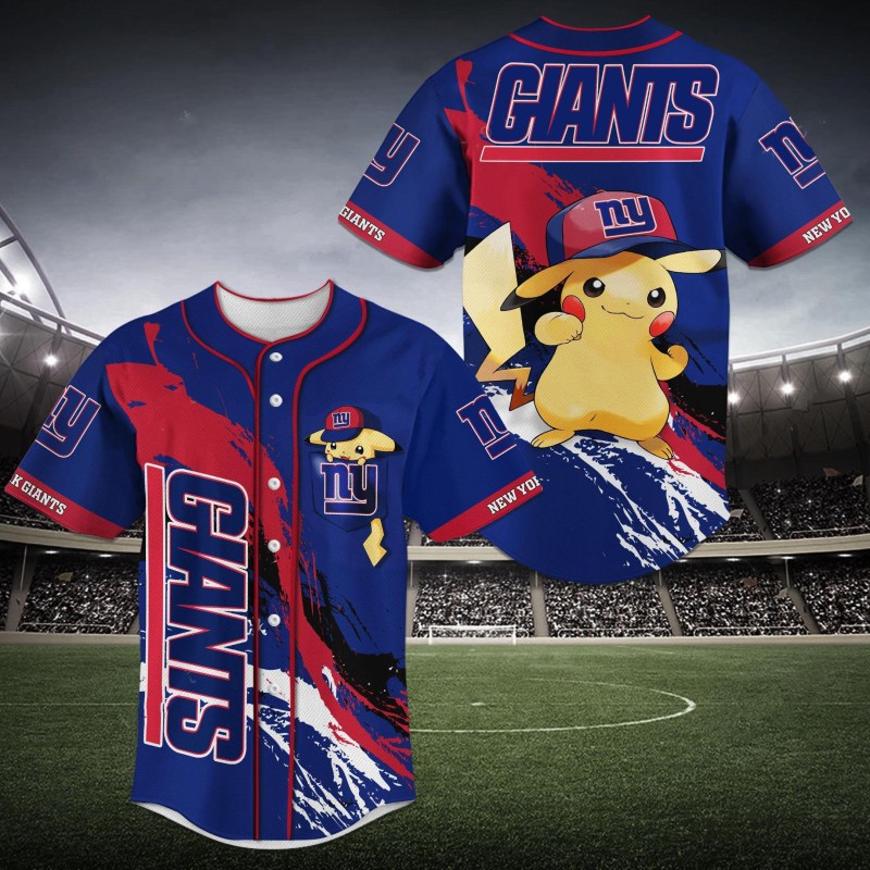 New York Giants Baseball Jersey