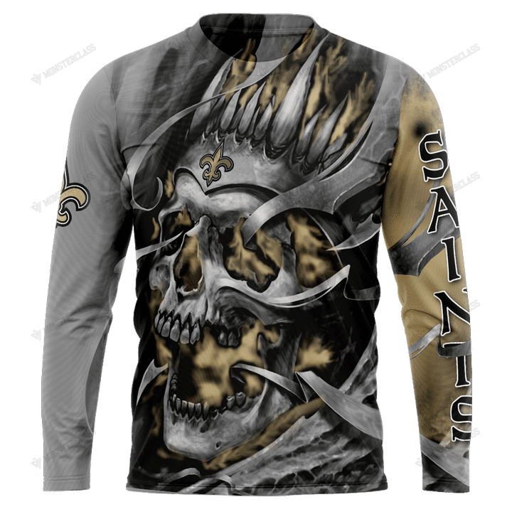 New Orleans Saints Hoodie Detail View