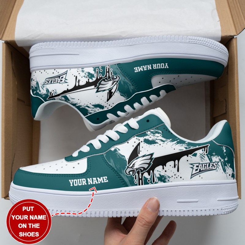 Philadelphia Eagles Personalized AF1 Shoes